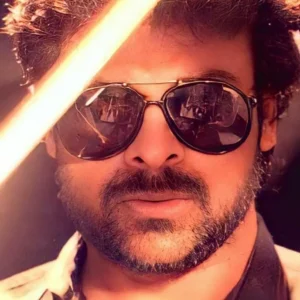 Megastar Chiranjeevi Inspired Mass Poster | Telugu Cinema Wall Art (Paper & PVC)